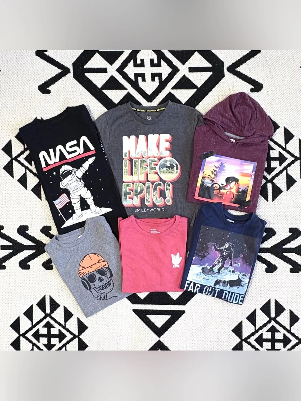 Boys Bundle of Graphic Tees XL